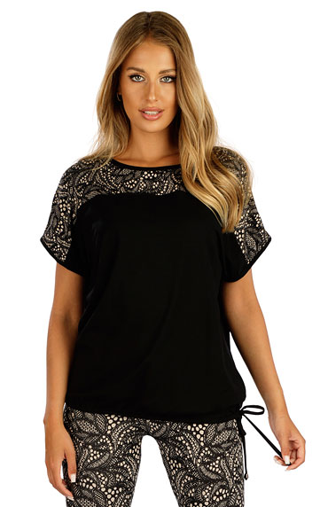 T-Shirts, Tops, Blusen > Damen Bluse mit langen Ärmeln. 7E071