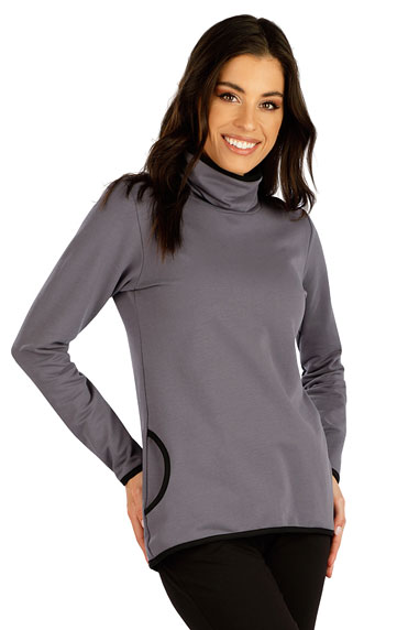 Pullover, Cardigans, Rollkragenpullover > Damen Rollkragenpullover mit langen Ärmeln. 7E225