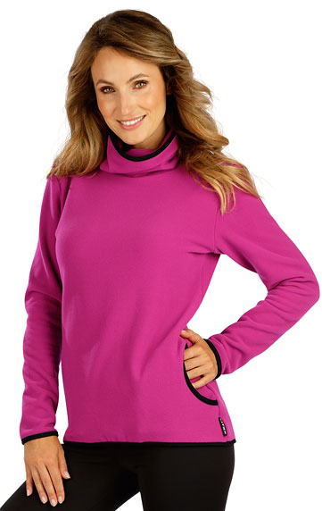 Sportbekleidung > Damen Fleece Rollkragenpullover. 7E255