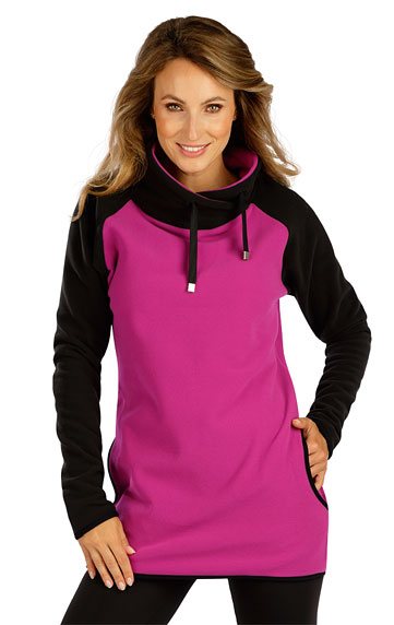 Fleece Damen Lange Sweatshirt.