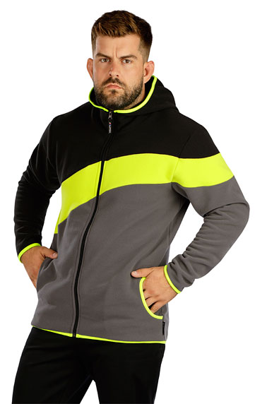 Sweatshirts, Jacken > Herren Fleece Sweatshirt mit Kapuzen. 7E267